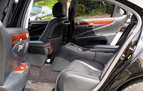 レクサスの内観写真2